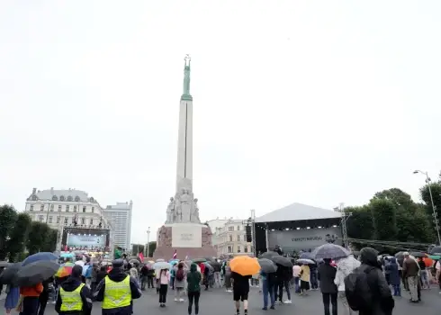 Концерт "Едины во имя свободы", посвященный 35-летию Балтийского пути