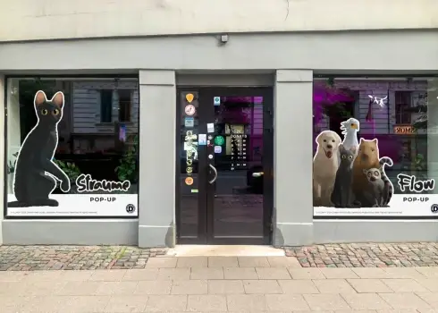  Pop-up магазин в Риге по мотивам оскароносного "Потока"