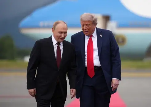 Встреча Дональда Трампа и Владимира Путина на Аляске