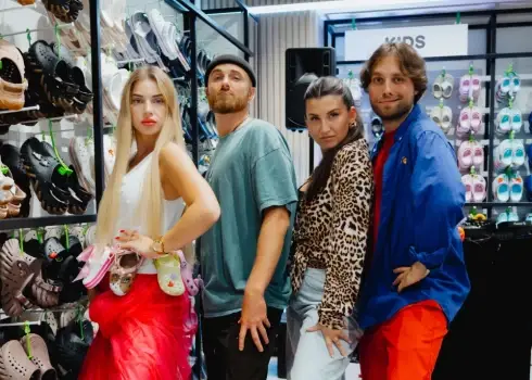Открытие магазина Crocs в Spice 
