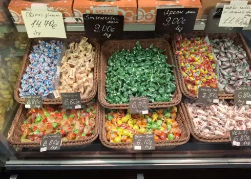 Цены на сладости и другие лакомства на Центральном рынке (2025)