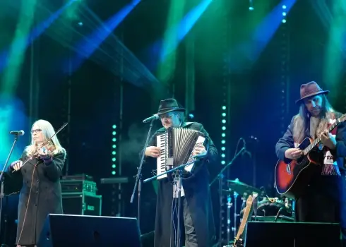 Посвященный Дню Лачплесиса концерт "Saules mūžs" в Парке Узварас (11.11.25)