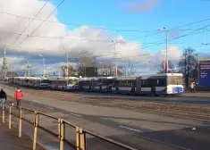 После праздничного коллапса: мэр Риги требует пересмотреть движение транспорта