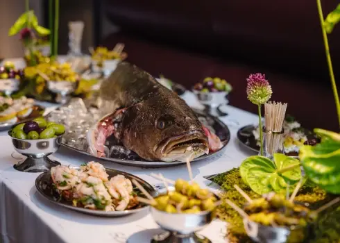 Открытие seafood-бистро Fish Corner в Риге