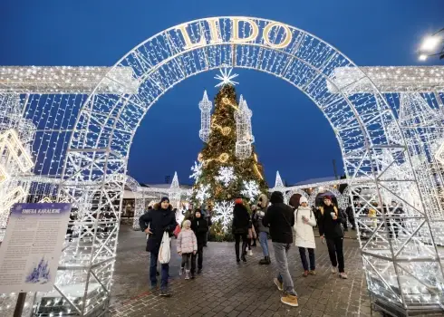 Открытие зимнего королевства в LIDO (2025)