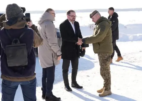 Открытие военного полигона "Селия"