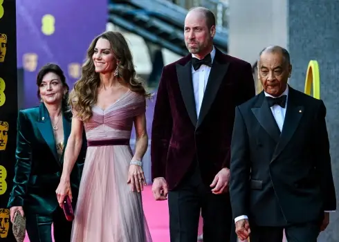 Принцесса Кэтрин и принц Гарри на премии BAFTA (2026)