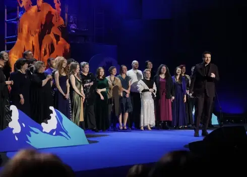 Самые яркие моменты церемонии награждения кинофестиваля "Большой Кристап 2025" (1.03.26)