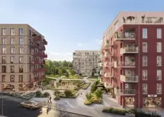 ФОТО: в одном из районов Риги запускают новый этап крупной жилой застройки. Сколько будут стоить квартиры?