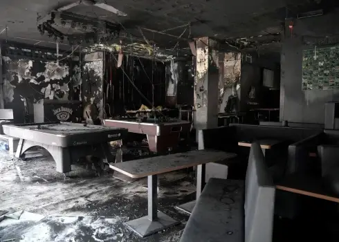 Пожар в The Sinners