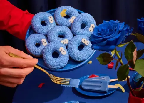 Синие чудеса в магазинах Lidl